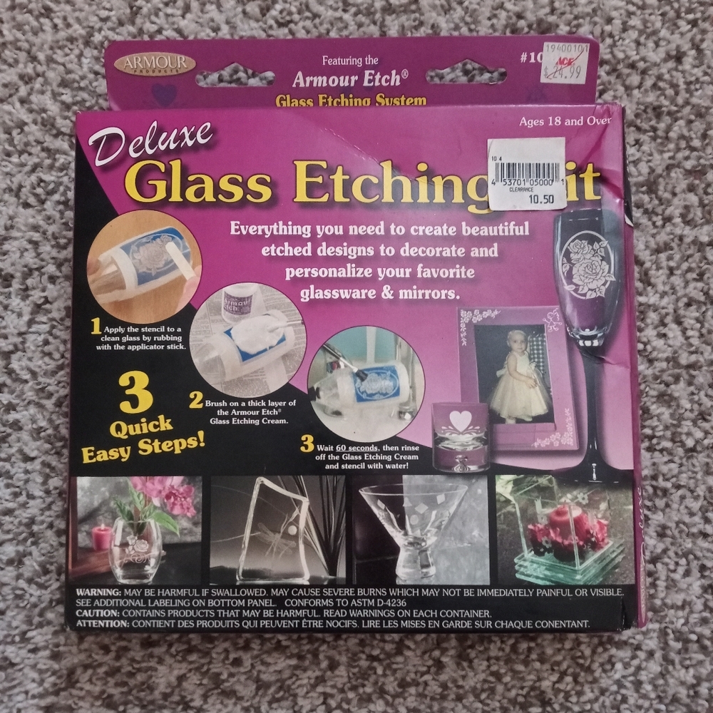 Glass Etching Kit